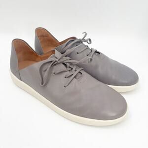 SAVA by SOFTWALK Shoes Size 37 Neve Leather Gray Taupe Comfort Sneaker Soft